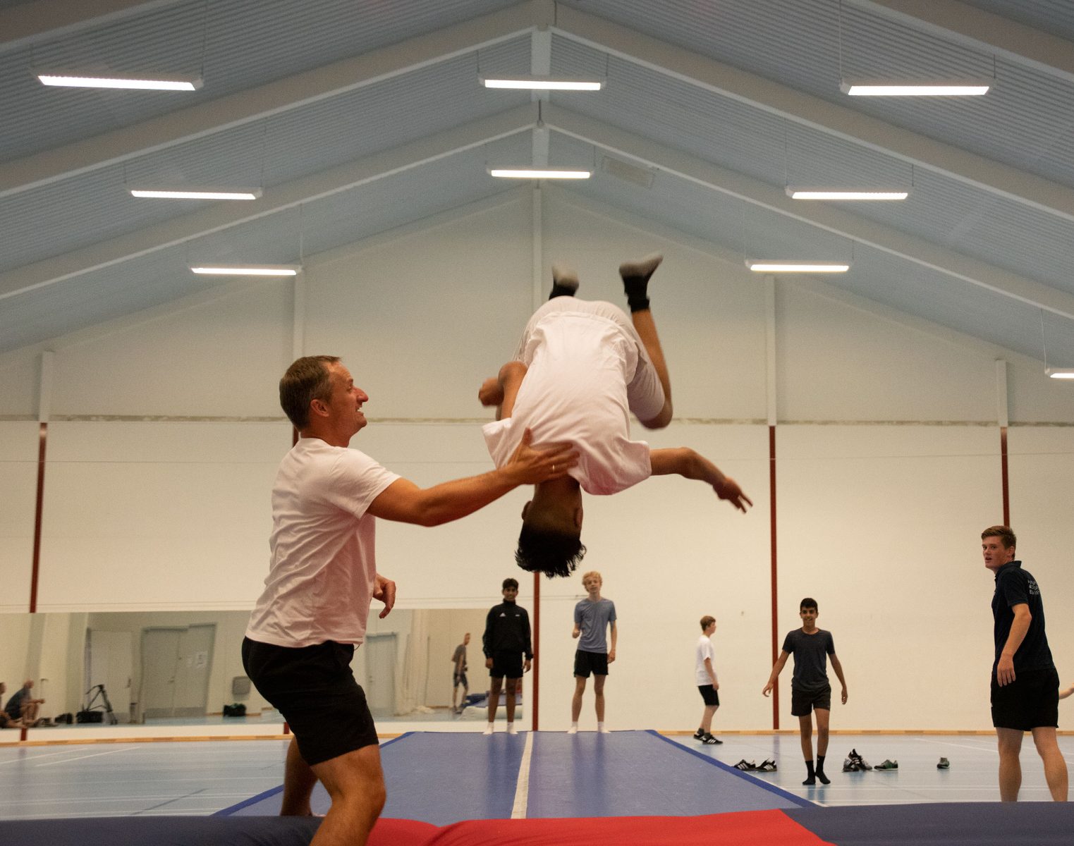 Gymnastik på Bogø Kostskole